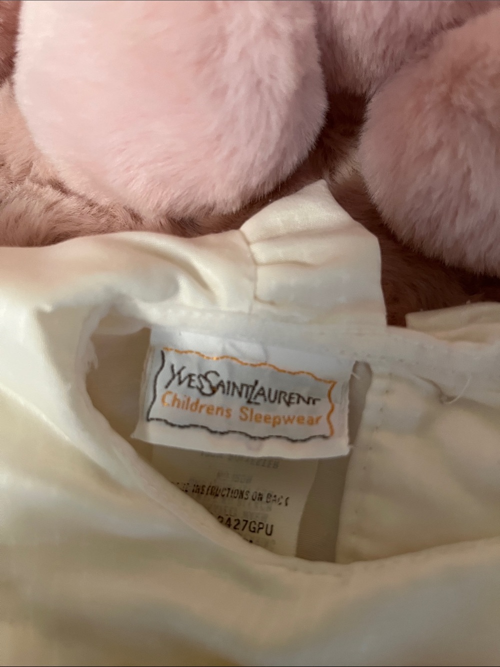 Vintage Yves Saint Laurent Ivory Girls Matching Set - Picture 4 of 5